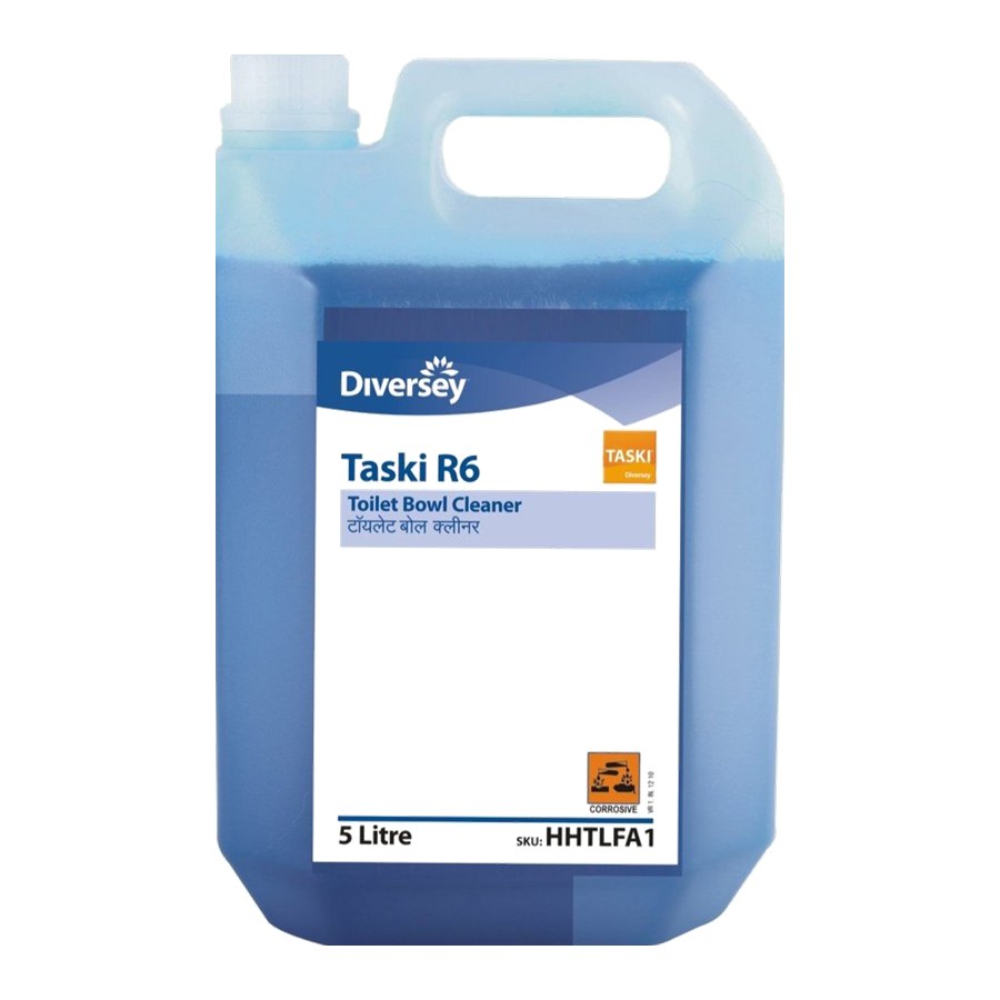 Taski R6 toilet bowl cleaner by Diversey